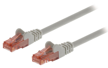 Valueline vlcp85200e1.50 cat6 utp netwerkkabel rj45 (8 8) male - rj45 (8 8) male 1.50 m grijs