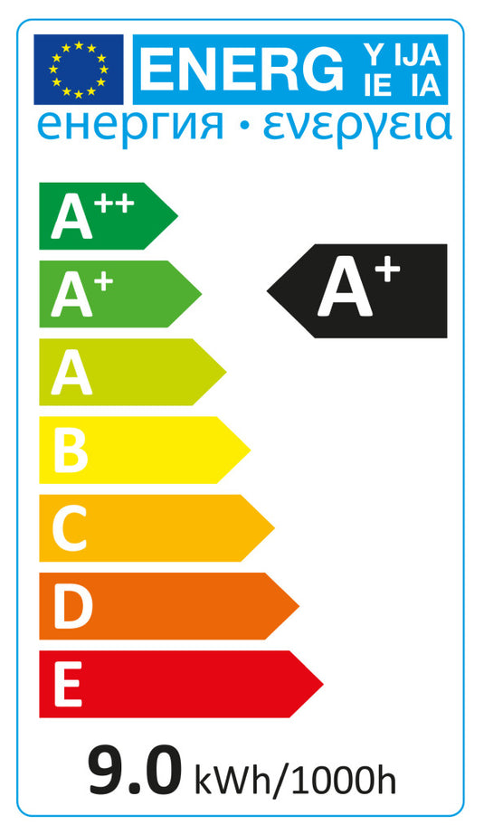 Hq le27a603p02 led lamp 3 stuks e27 a60 9 w 806 lm 2700 k