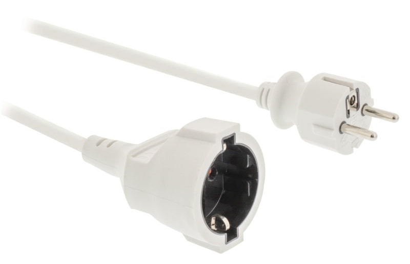 Load image into Gallery viewer, Jipy k ouml;nig ec103f1wh stroom verlengkabel 3 m h05vv-f 3g1.5 ip20 wit
