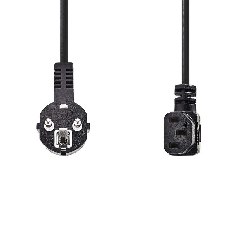 Load image into Gallery viewer, Nedis cegp10020bk100 voedingskabel schuko male haaks - iec-320-c13 haaks 10 m zwart
