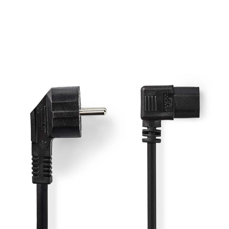 Load image into Gallery viewer, Nedis cegp10020bk100 voedingskabel schuko male haaks - iec-320-c13 haaks 10 m zwart
