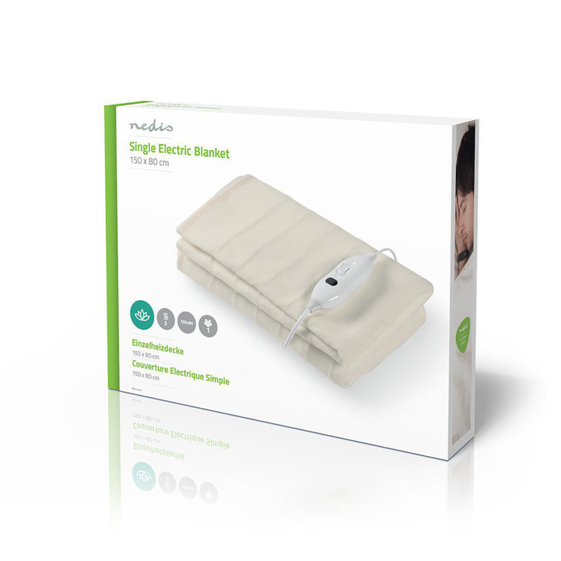 Load image into Gallery viewer, Nedis pebl110cwt1 1-persoons elektrische deken
