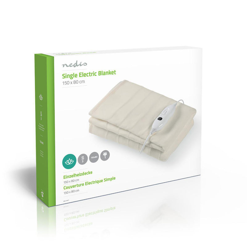 Load image into Gallery viewer, Nedis pebl110cwt1 1-persoons elektrische deken
