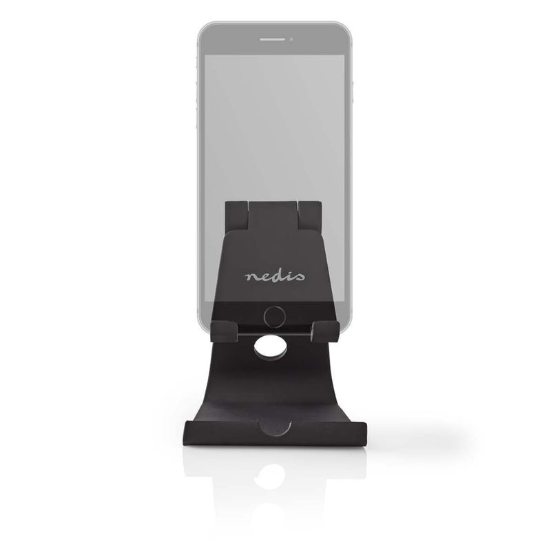 Load image into Gallery viewer, Nedis sdsd100bk smartphone tabletstandaard instelbaar zwart
