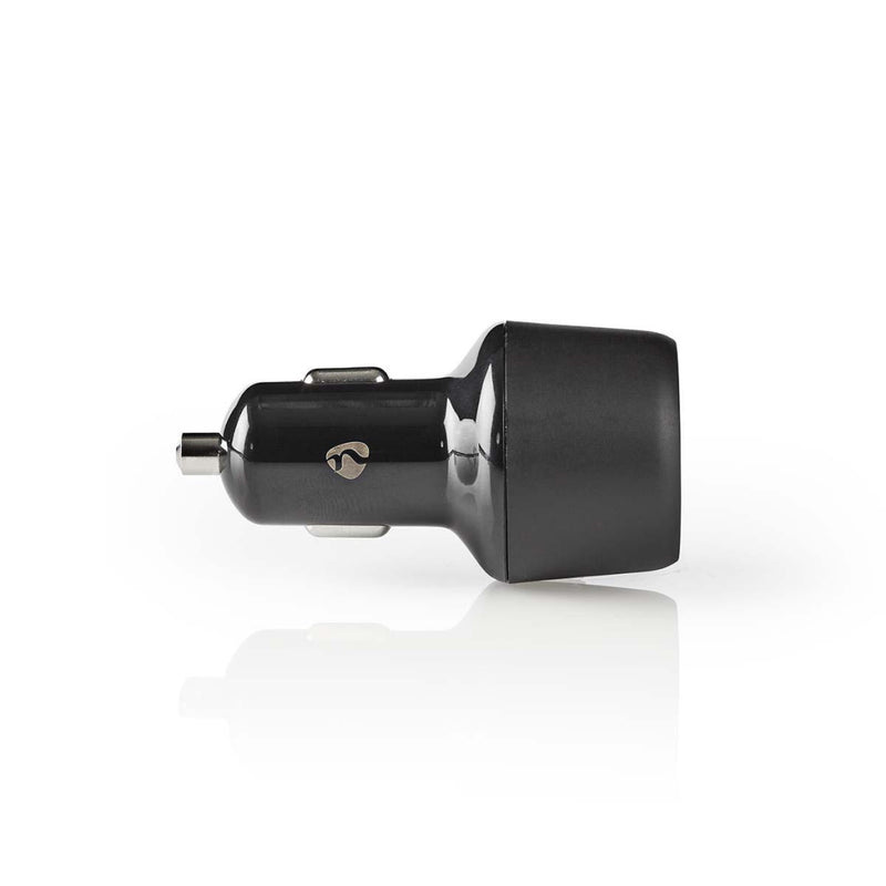 Load image into Gallery viewer, Nedis CCQC600ABK Autolader 3,0 A 2x Usb (qc 3.0) Zwart
