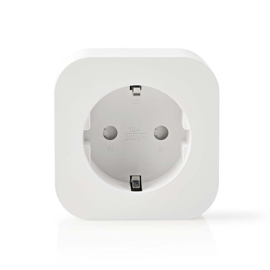 Nedis wifip130fwt wi-fi smart plug schuko type f 10 a