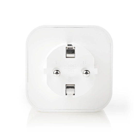 Nedis wifip130fwt wi-fi smart plug schuko type f 10 a