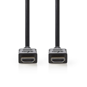Nedis cvgt34000bk20 high speed hdmi-kabel met ethernet hdmi-connector - hdmi-connector 2,0 m zwart