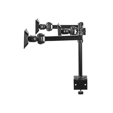 Nedis ergotmm100bk ergonomische monitorbeugel drie monitor-armen draai- en kantelbaar zwart
