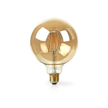 Nedis wifilf10gdg125 wi-fi smart led-lamp met filament e27 125 mm 5 w 500 lm