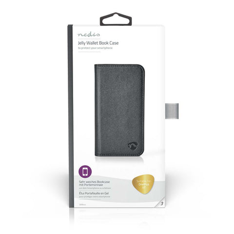 Nedis SWB50002BK Wallet Book Voor Oneplus 5t Zwart