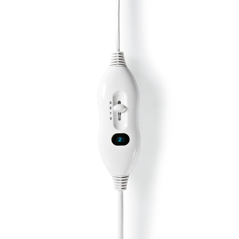 Load image into Gallery viewer, Nedis pebl120cwt1 elektrische deken onderdeken 150 x 80 cm 3 heat settings indicator light overheat protection
