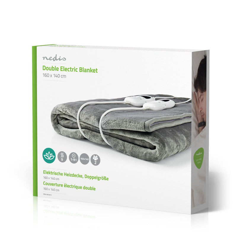 Load image into Gallery viewer, Nedis pebl130cwt2 elektrische onderdeken 160x140 cm
