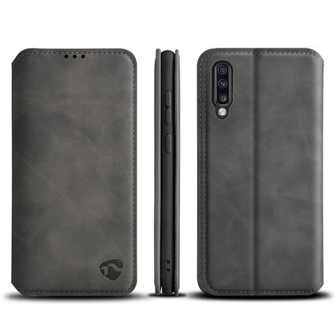 Nedis SSW10021BK Soft Wallet Book Voor Galaxy A50 Zwart