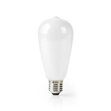 Nedis wifilf11wtst64 wi-fi smart led-lamp e27 st64 5 w 500 lm wit
