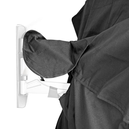 Nedis tvoc4042bk tv-beschermhoes voor buiten 40 - 42 uitstekende kwaliteit oxford-doek apart vak voor afstandsbediening zwart