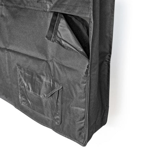 Nedis tvoc4042bk tv-beschermhoes voor buiten 40 - 42 uitstekende kwaliteit oxford-doek apart vak voor afstandsbediening zwart