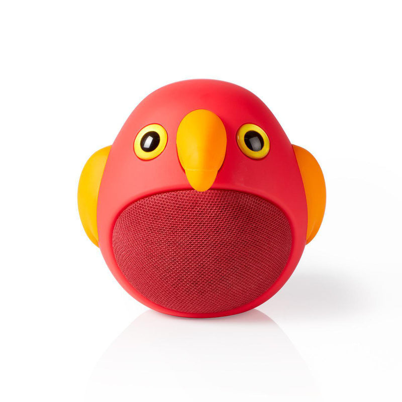 Load image into Gallery viewer, Nedis spbt4100rd animaticks bluetooth speaker 3 uur speeltijd handsfree bellen perry parrot
