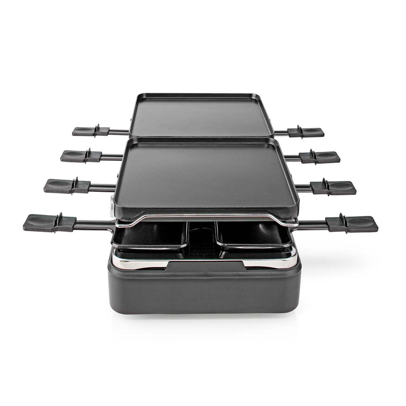 Load image into Gallery viewer, Nedis fcra300fbk8 raclette steen grill voor 8 personen

