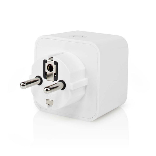 Nedis wifip131fwt smartlife smart stekker wi-fi 1 stuks 3680 w type f (cee 7 3) -10 - 45 °c android ios wit