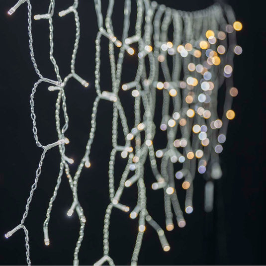 Nedis wifilxc03w250 smartlife decoratieve led ijspegel wi-fi koel wit 240 led