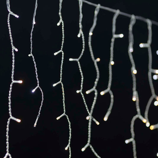 Nedis wifilxc03w250 smartlife decoratieve led ijspegel wi-fi koel wit 240 led