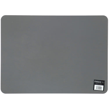 Mesapiu placemat lederlook grey 45x33 cm