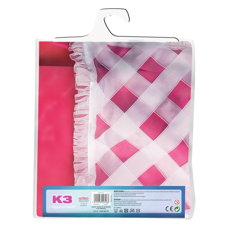 Load image into Gallery viewer, K3 verkleedjurk 3 biggetjes maat 134
