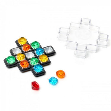 Smartgames diamond quest - logisch denkspel - 80 educatieve mijnuitdagingen - kleuren vormen breinbreker - solospel - vanaf 10 jaar