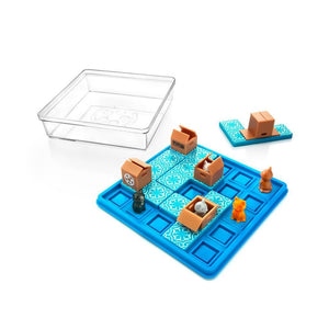Smartgames cats boxes - logisch denkspel - 60 poezelige uitdagingen - compact solospel voor kinderen volwassenen - vanaf 7 jaar