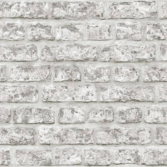 Noordwand behang topchic brick wall donkergrijs