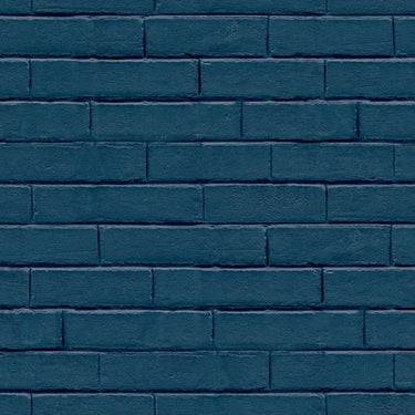 Noordwand behang good vibes brick wall blauw