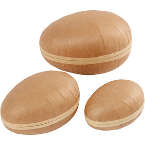 Creativ company tweedelig ei, l: 12+15+18 cm, 3 stuks