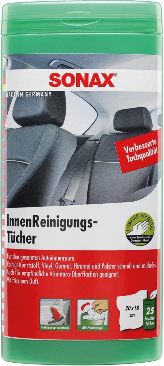 Sonax interieurreinigingsdoekjes 25 stuks 04122000