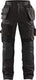 Blåkläder blaklader werkbroek met kevlar en stretch 1554-1860 - donkergrijs zwart - c56