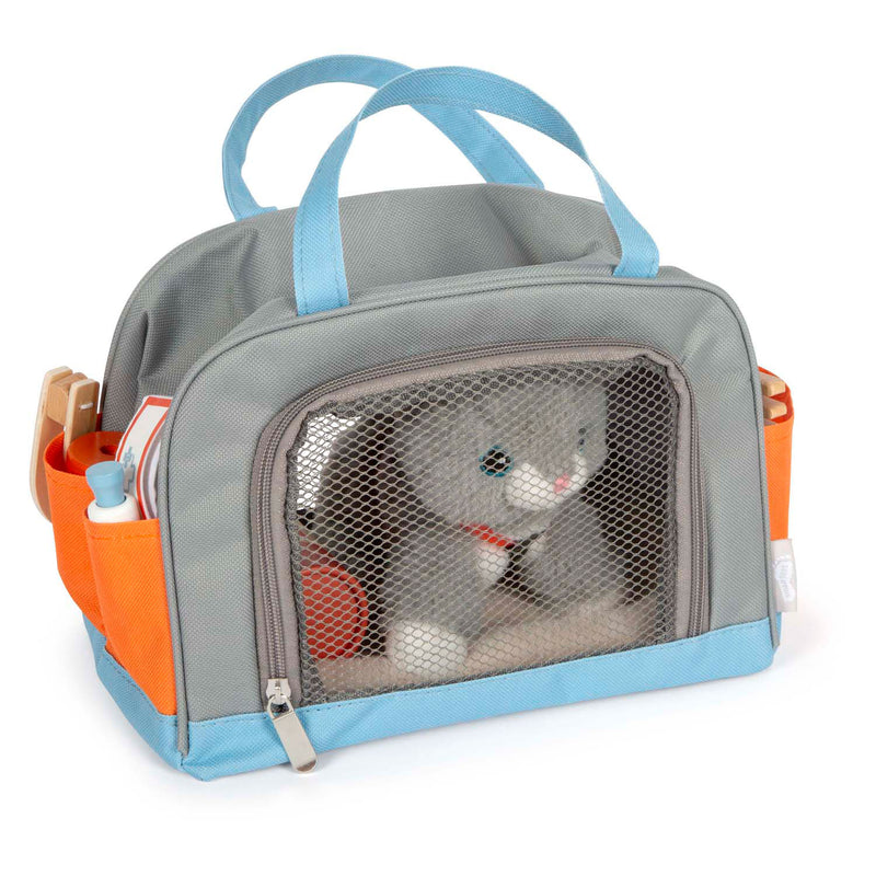Load image into Gallery viewer, Small foot - knuffel kat met draagtas en verzorgingsset
