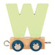 Small foot - houten lettertrein polar - w