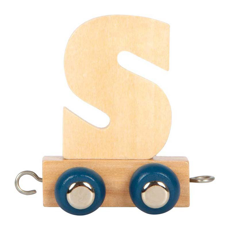 Load image into Gallery viewer, Small foot - houten lettertrein polar - s
