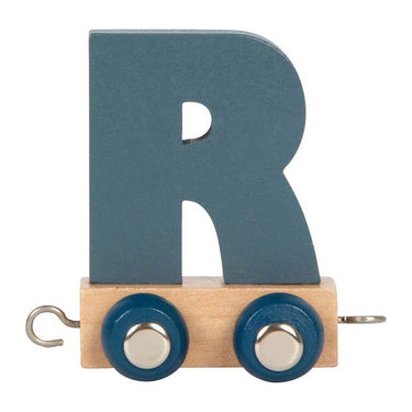Small foot - houten lettertrein polar - r