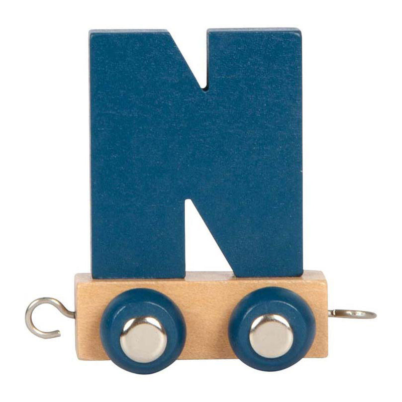 Load image into Gallery viewer, Small foot - houten lettertrein polar - n
