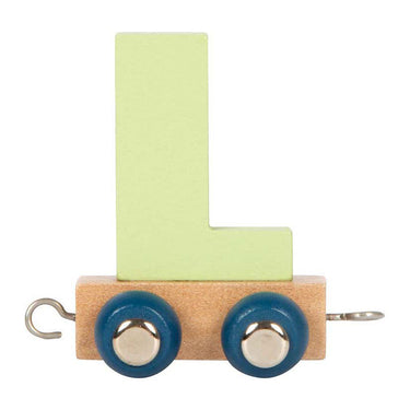 Small foot - houten lettertrein polar - l