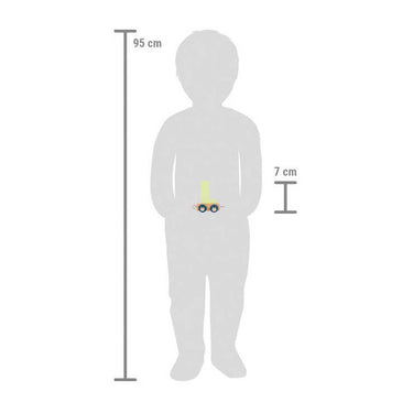 Small foot - houten lettertrein polar - l