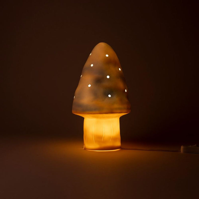 Afbeelding laden in galerijviewer, Egmont lamp paddenstoel blauw + dimmer.
