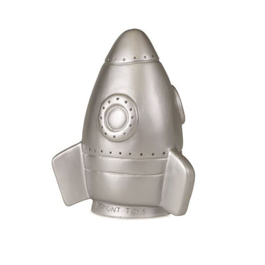 Egmont lamp raket zilver. 25x15 cm