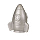 Egmont lamp raket zilver. 25x15 cm
