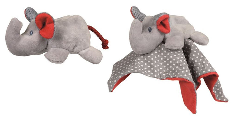 Load image into Gallery viewer, Knuffeldoekje olifant. 21x21 cm. 0+
