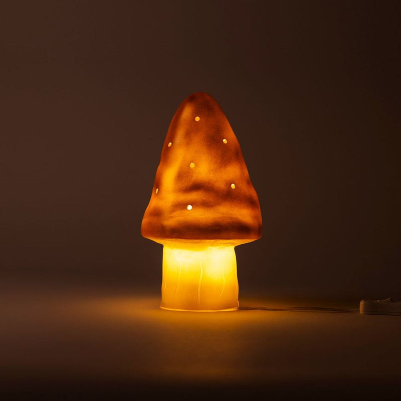 Afbeelding laden in galerijviewer, Egmont lamp paddenstoel koper + dimmer.
