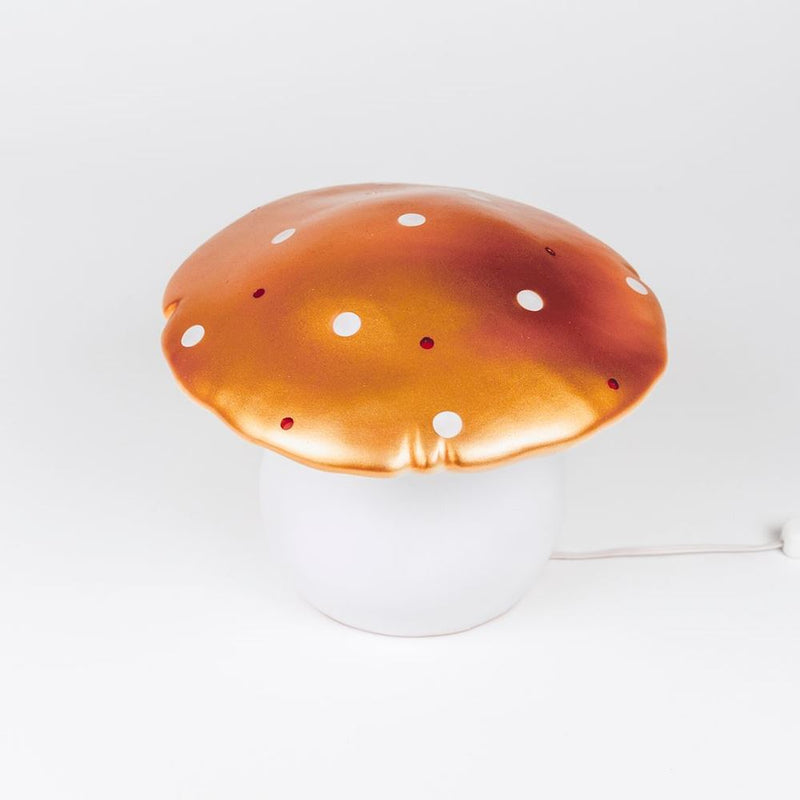 Afbeelding laden in galerijviewer, Egmont lamp paddenstoel koper+dimmer.
