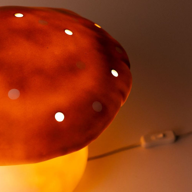 Afbeelding laden in galerijviewer, Egmont lamp paddenstoel terra+dimmer.
