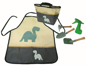 Tuinset dino 6 delig. 22x22x9 cm. 3+